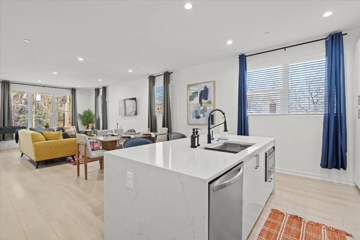 Stylish Modern 3Br 3,5Ba Townhouse In Charlotte Appartement Verenigde Staten